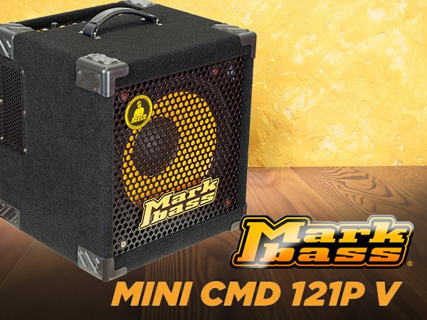 MARKBASSよりコンボアンプのリニューアルモデル「MINI CMD 121 P V」新登場！