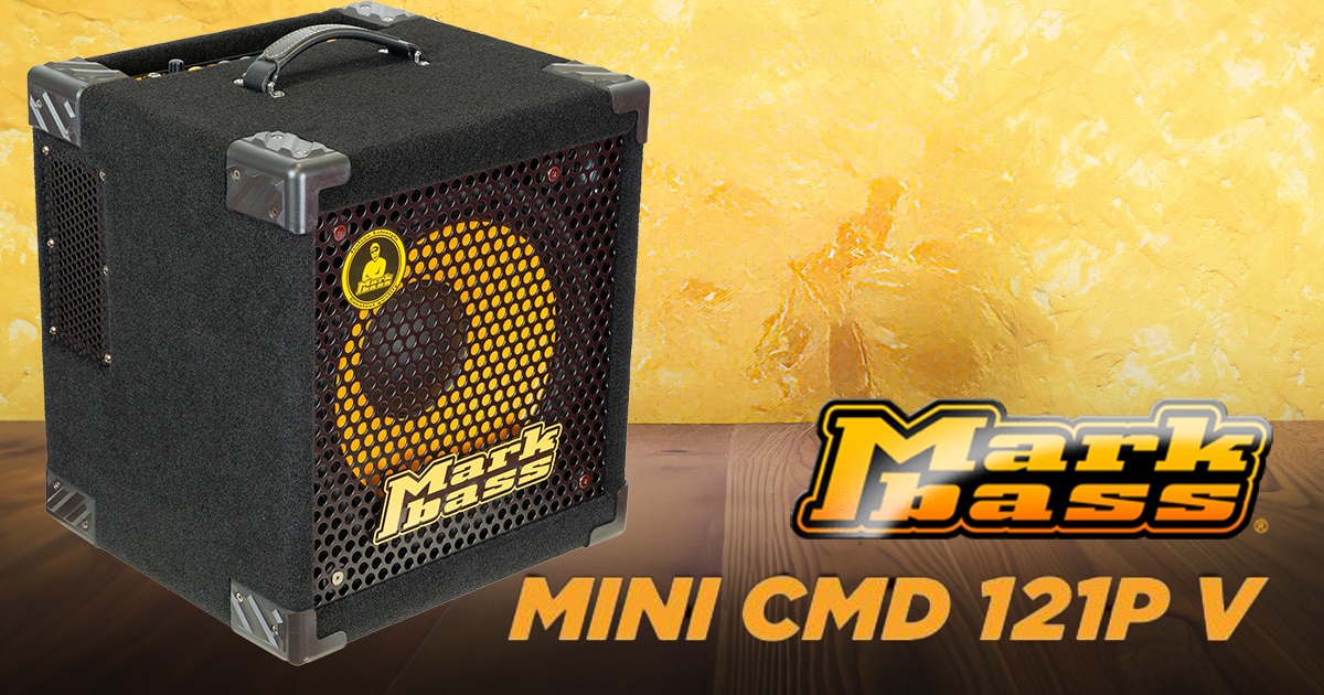 MARKBASSよりコンボアンプのリニューアルモデル「MINI CMD 121 P V」新