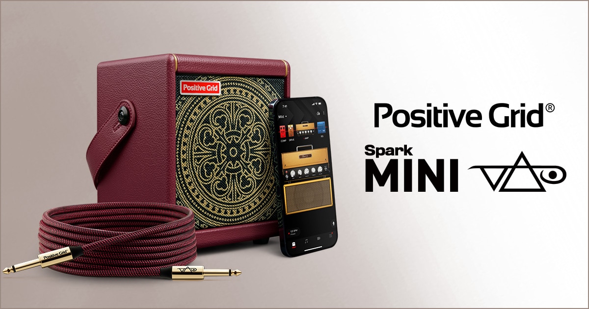 Spark MINI × Steve Vai特別モデル登場!|サウンドハウス Spark MINI × Steve Vai特別モデル登場!|サウンドハウス
