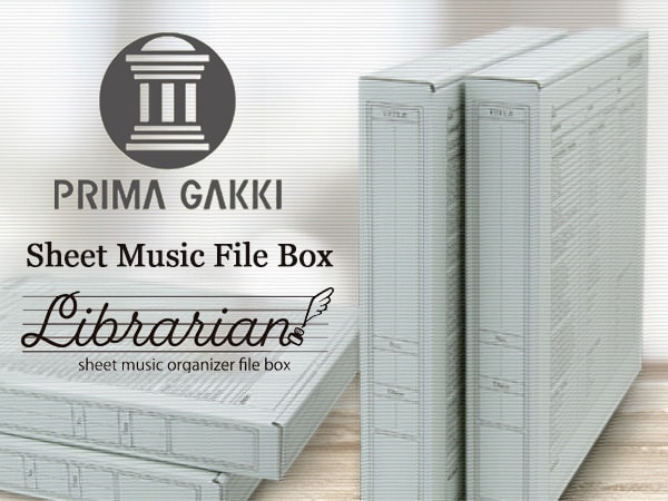 Sheet Music File Box 