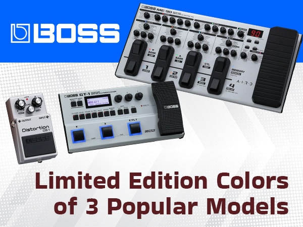 Limited edition colors of three popular models from BOSS are now available!