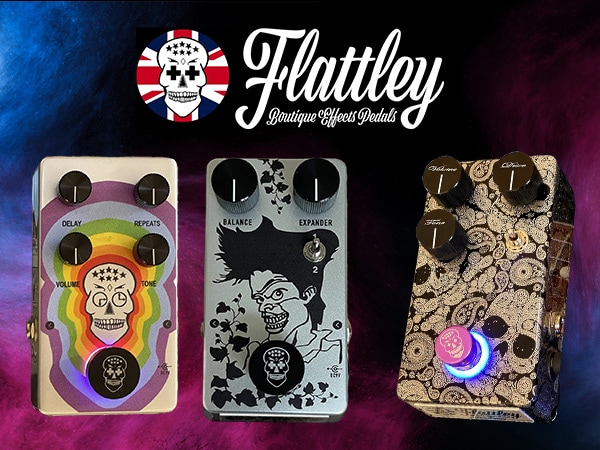 Flattley Guitar Pedals effects are all in stock!