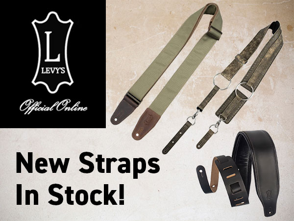 New popular LEVY'S straps in stock!