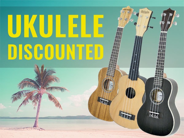 Ukuleles on sale at a huge discount!