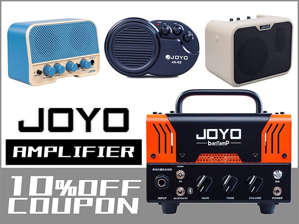 10% off coupon for JOYO amplifier products!