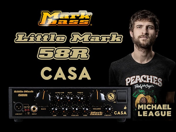 Markbass Launches Michael League Signature Amp: Little Mark CASA 58R