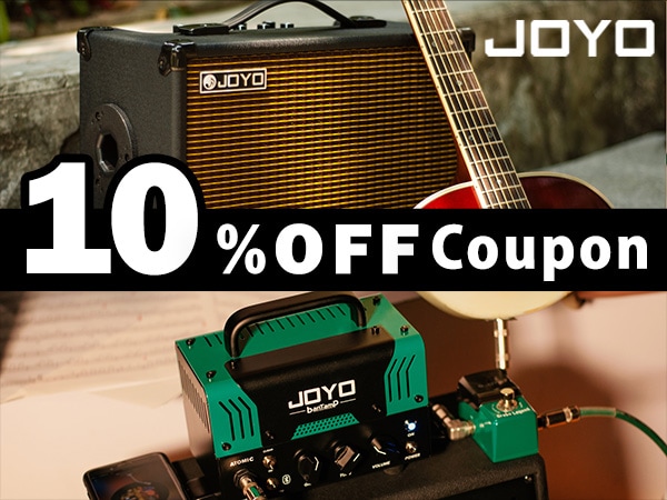 10% off coupon for JOYO amplifier products!