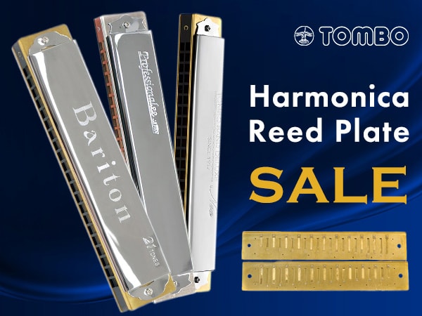 TOMBO Harmonica and Reed Plate Sale Now On!