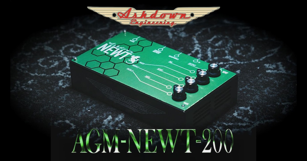 ASHDOWN AGM-NEWT-200 ギター用パワーアンプ 動画公開！｜サウンドハウス
