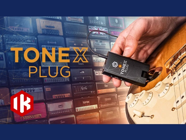 IK Multimedia Portable Headphone Amp “TONEX Plug” Now Available!
