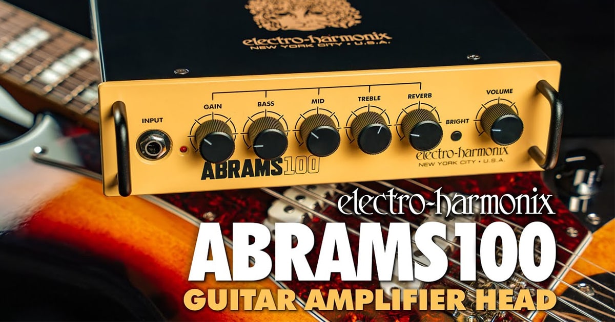 ELECTRO-HARMONIXより小型パワーアンプ「ABRAMS100」が登場