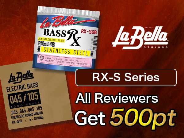 [Get 500 Points Guaranteed] La Bella Stainless Steel Bass Strings RX-S Series Review Campaign!