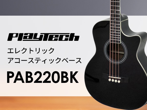 PLAYTECHにエレクトリック・アコースティックベースが新登場！