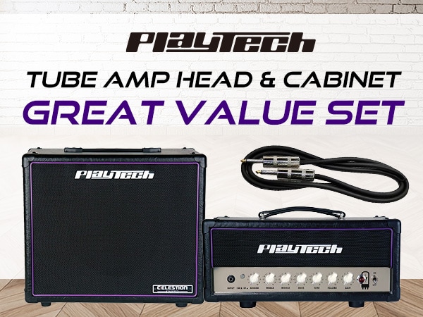 Great Value Set: PLAYTECH Tube Amp Head & Cabinet Now Available!