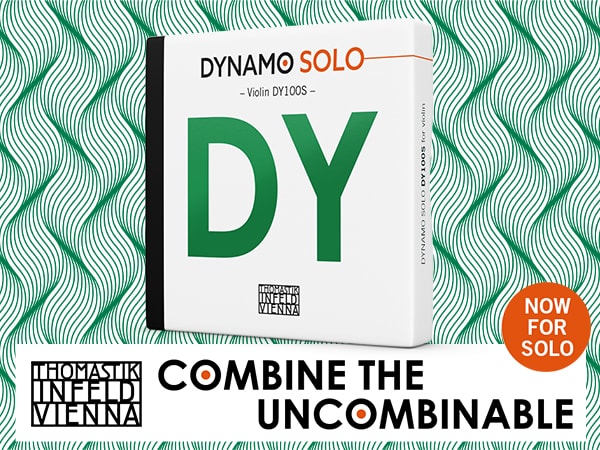 Thomastik-Infeld バイオリン弦「DYNAMO SOLO」取扱開始！
