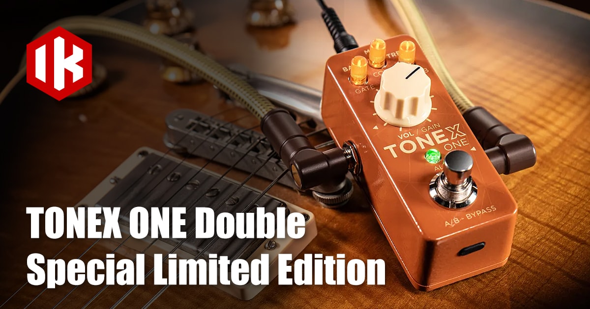 大人気アンプモデラー/エフェクターTONEXシリーズより、新作「TONEX
