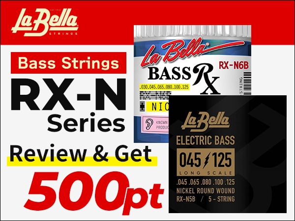 [Get 500 pts!] La Bella RX-N Series Nickel Bass Strings Review Campaign!