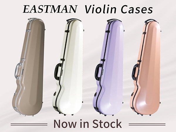 EASTMAN Violin Cases Now in Stock!