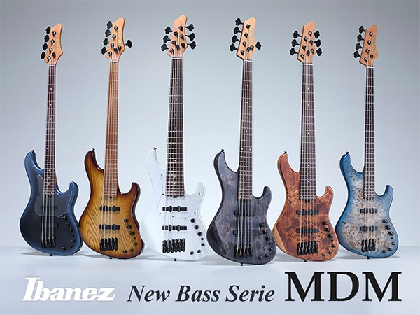 Ibanezベースの新シリーズ「MDM（Mode Modern）」登場！