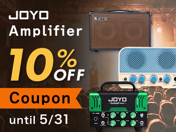 10% off coupon for JOYO amplifier products!