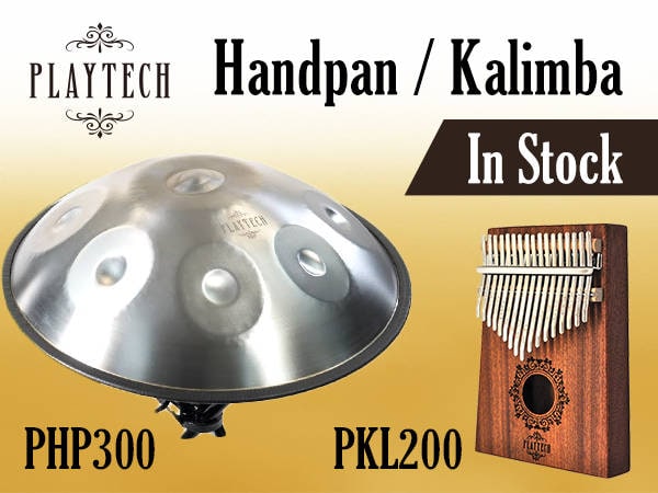 Playtech Kalimba & Handpan Now in Stock!