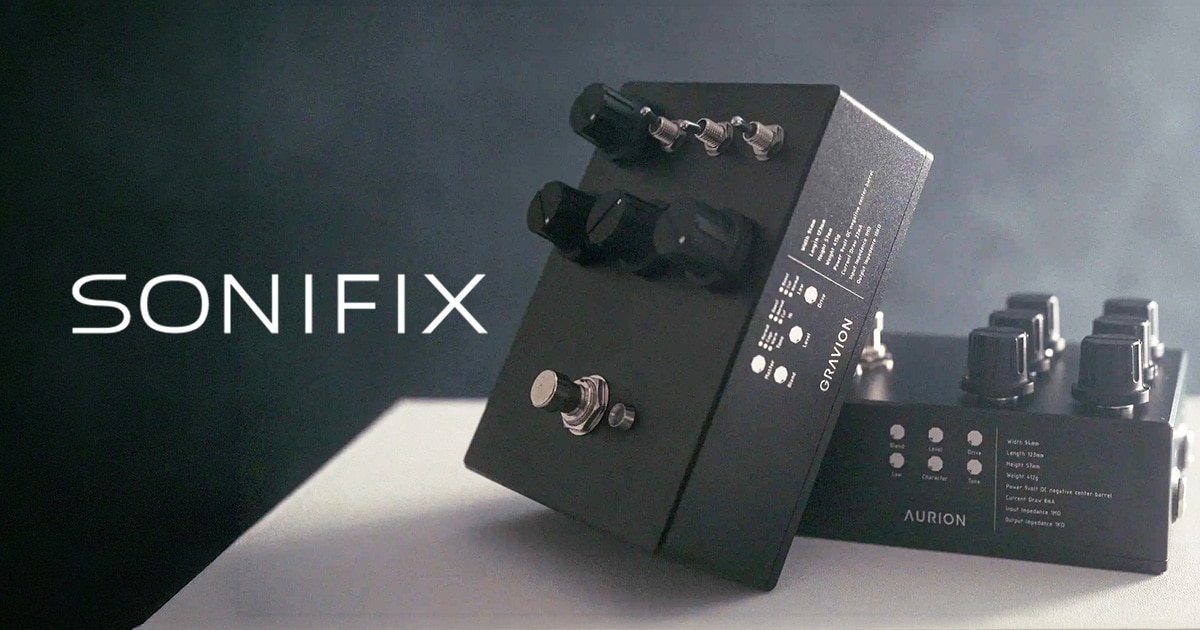 ベースペダルブランド「SONIFIX」の取り扱いを開始！｜サウンドハウス