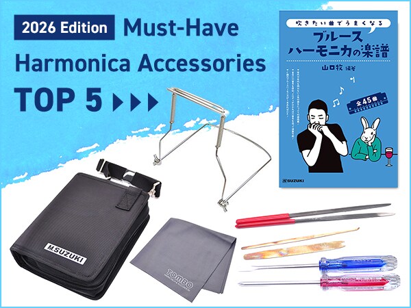 [2026 Edition] Top 5 Must-Have Harmonica Accessories