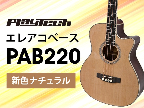 PLAYTECH（プレイテック）エレアコベースPAB220に新色ナチュラルが登場！