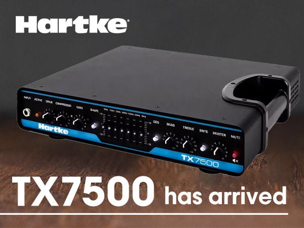 The New HARTKE TX7500 Bass Amplifier Head Has Arrived!