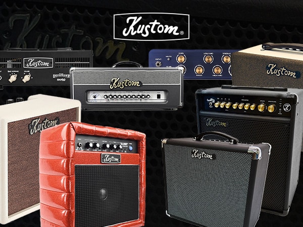 KUSTOM Guitar & Bass Amplifiers Now Available!