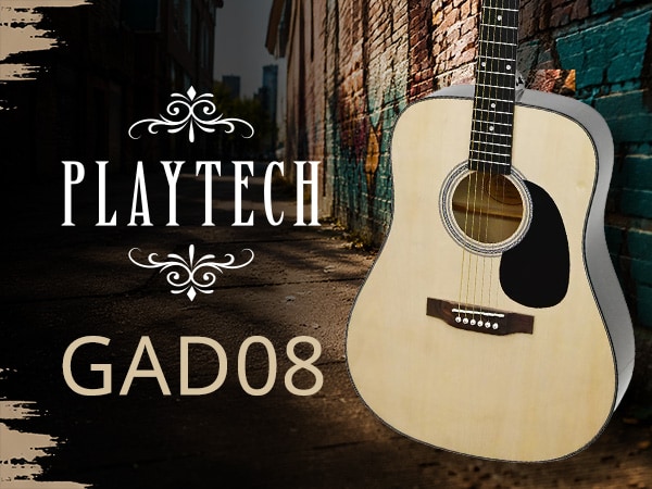 PLAYTECHより、圧倒的コスパのアコギGAD08が入荷！