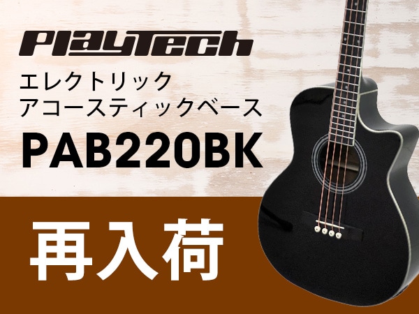 PLAYTECH（プレイテック）エレアコベース、PAB220BKが待望の再入荷！