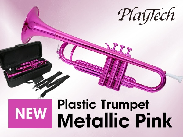[New Product] PLAYTECH’s Plastic Trumpet Now Available in Metallic Pink!