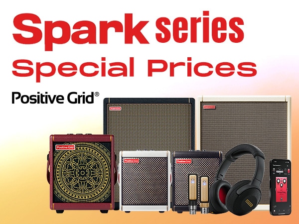 [Fall Sale] Positive Grid's Popular Spark Series at Special Prices for a Limited Time!