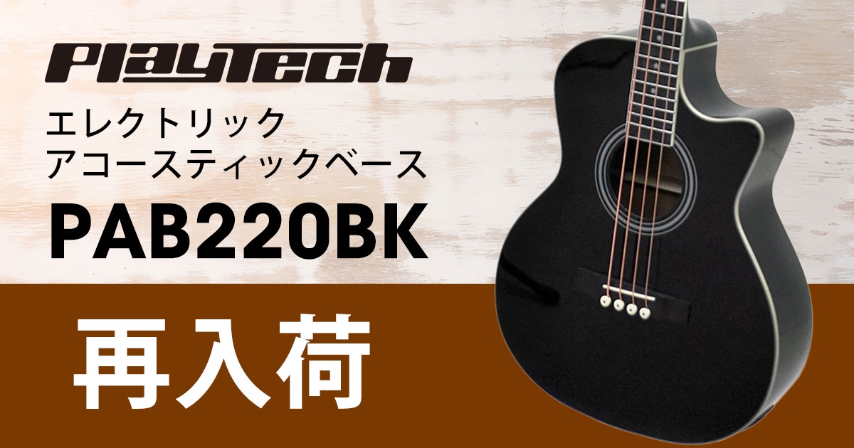 PLAYTECH（プレイテック）エレアコベース、PAB220BKが待望の再入荷