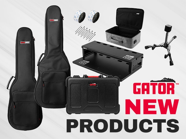 New Products from GATOR: Guitar and Bass Gig Bags, Custom-Fit Cases, and More!