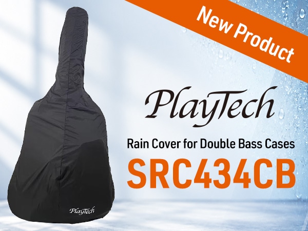 [Long-Awaited New Product Now in Stock!] PLAYTECH SRC434CB Rain Cover for Double Bass Cases