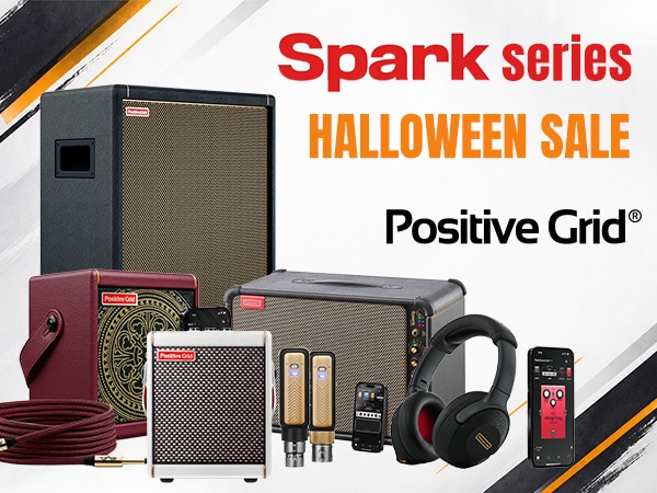 [Halloween Sale] Positive Grid Spark Series Available at Special Prices for a Limited Time!