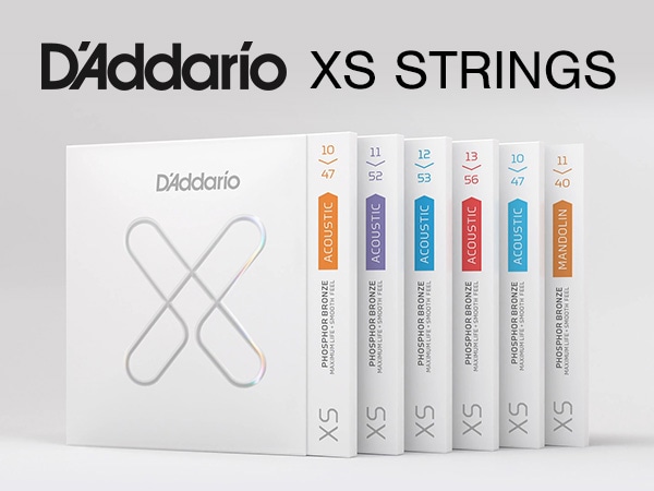 D'Addario XS Series Acoustic Guitar Strings / Mandolin Strings Now Available!