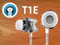 新鋭ブランド「TTPOD」より、低音重視のデュアルダイナミック型イヤホン「T1E」が発売！