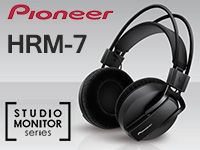PIONEERより、プロフェッショナルスタジオヘッドホン「HRM-7」が発売！