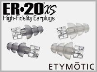 ETYMOTIC RESEARCHより、高性能イヤープラグ「ER20XS」が登場！