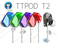 TTPODからクリスタルデザインのカナル型イヤホン「T2」が登場！