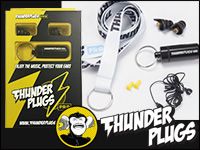 高遮音性イヤープラグ「THUNDERPLUGS PRO」が発売！