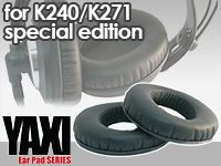 YAXIからAKG/K240、K271専用イヤーパッドが登場！