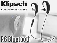 Klipschのワイヤレス・イヤホン「R6 Bluetooth」発売開始！