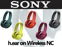 SONYのBTワイヤレスヘッドホン「h.ear on Wireless NC」取扱開始！