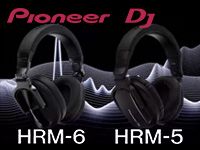 Pioneer DJの新モニターヘッドホン「HRM-6」「HRM-5」取り扱い開始！