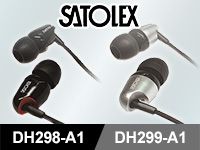 SATOLEXのハイレゾ対応イヤホン、Tubomiシリーズ「DH298-A1」「DH299-A1」取扱開始！