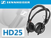 リニューアルしたSENNHEISER定番ヘッドホン「HD25」が入荷！